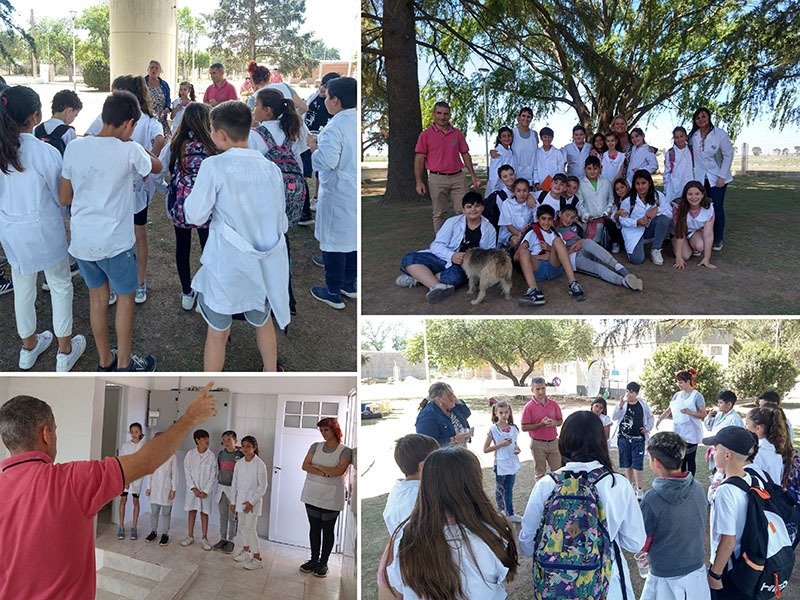 Alumnos de escuela Roque Saenz Peña se preparan para ser GUARDIANES DEL AGUA