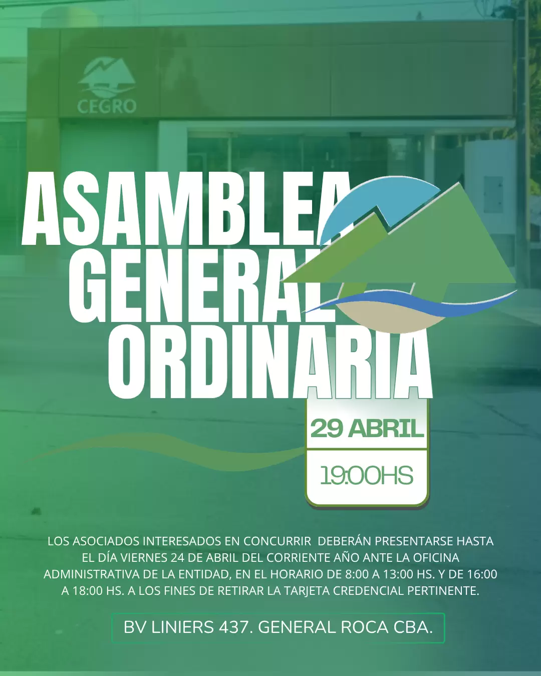 Asamblea General Ordinaria correspondiente al ejercicio N° 66