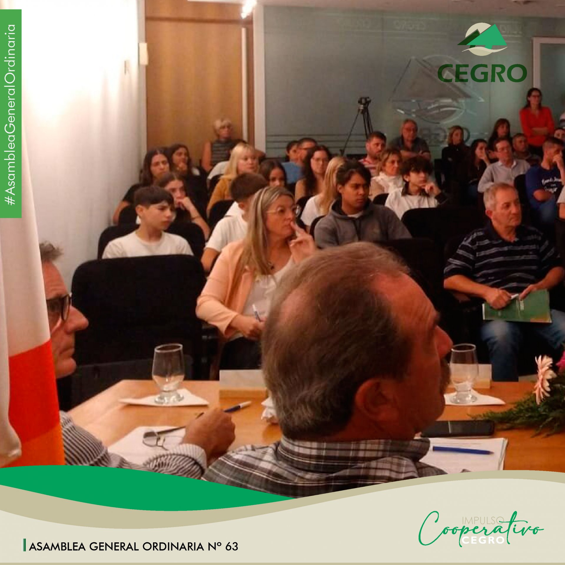 ASAMBLEA GENERAL ORDINARIA POR EJERCICIO ECONOMICO Nº63