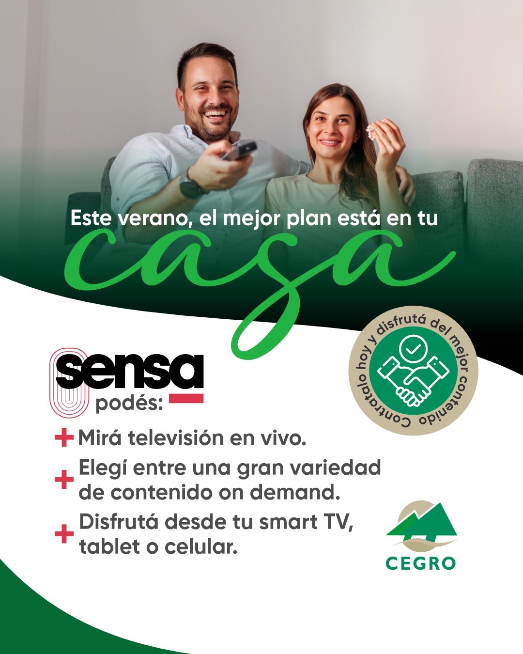 Este verano, el mejor plan está en tu casa con SENSA
